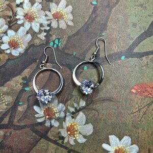 Elegant Silver Drop Earrings